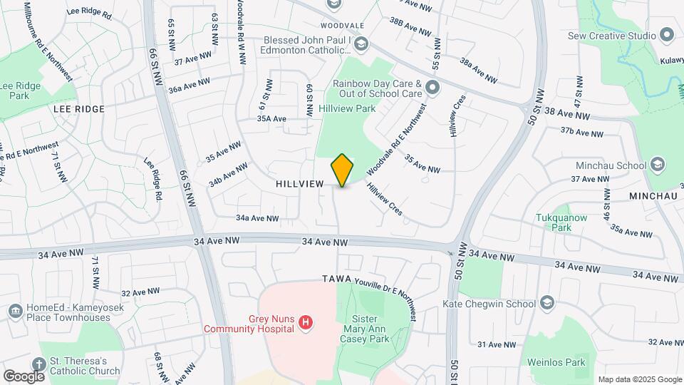 Hillview Park Map and Location Details