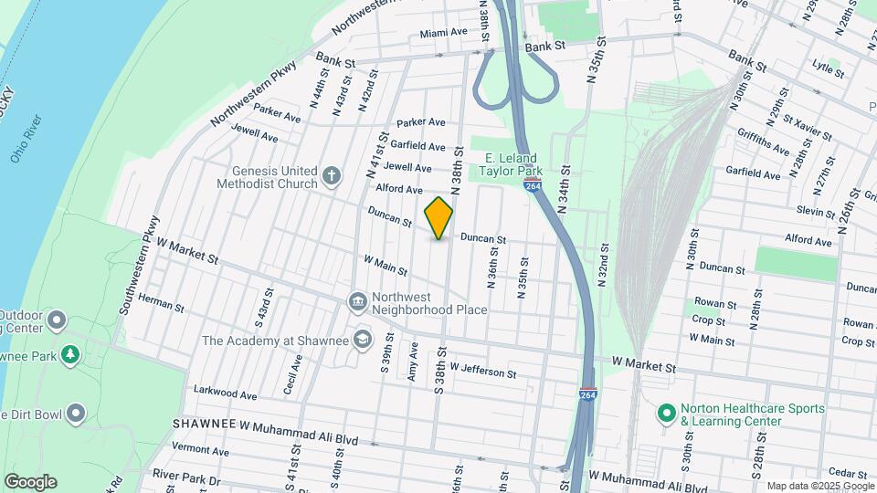 138 N 38th St Mapa y Detalles de la Ubicación