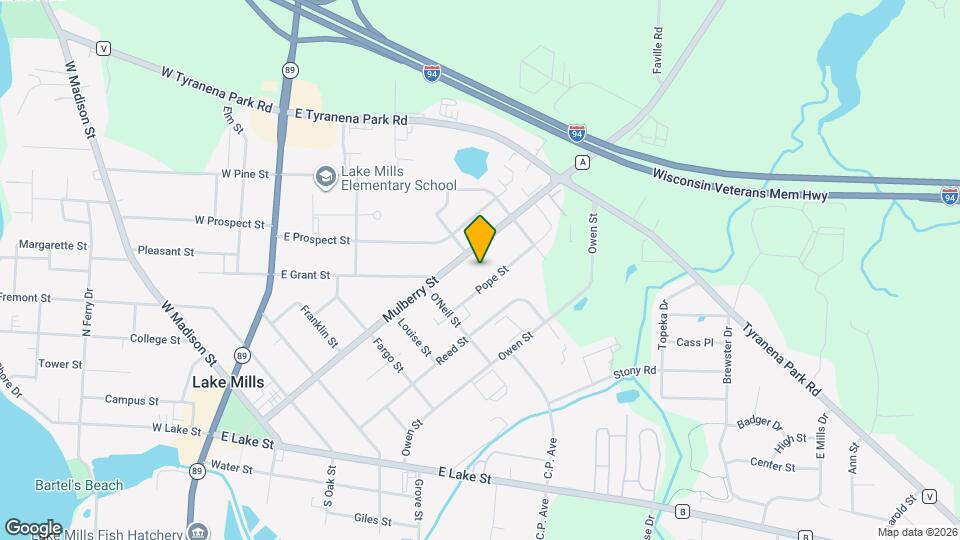 921 Pope Street, Unit 921 Mapa y Detalles de la Ubicación