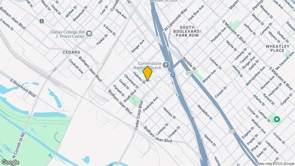 2906 Holmes St Mapa y Detalles de la Ubicación