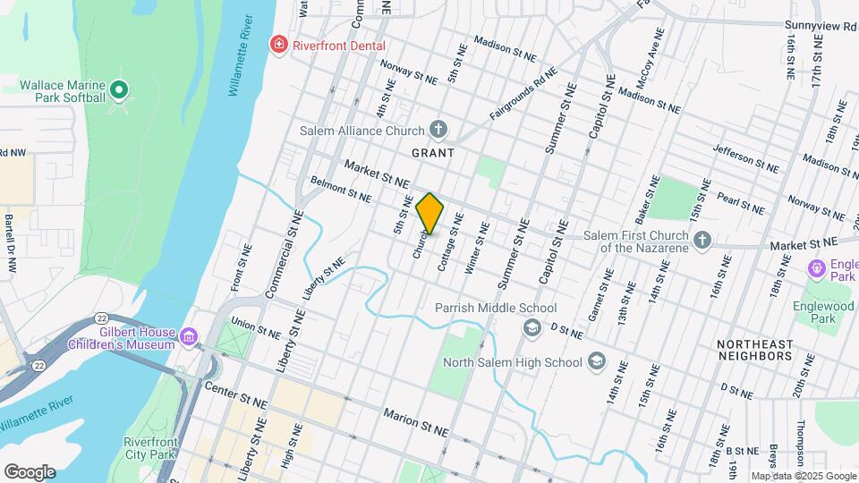 635 E St NE Mapa y Detalles de la Ubicación