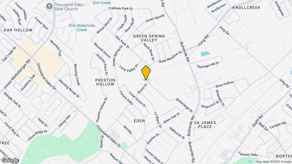 14207 Rowe Dr Map and Location Details