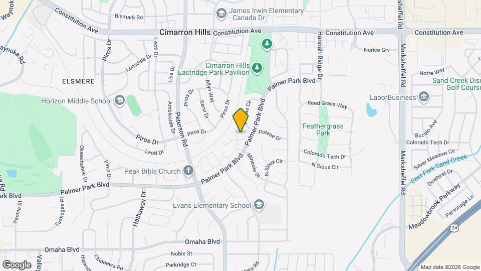 1977 Mineola Ct Map and Location Details