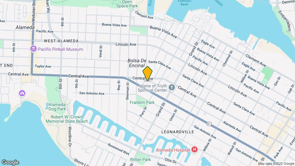 1504 Alameda Ave Map and Location Details