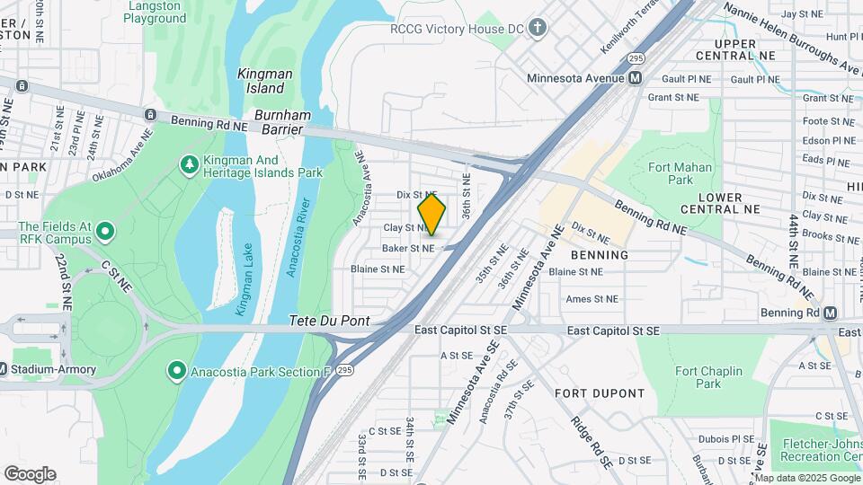 3428 Baker St NE Map and Location Details