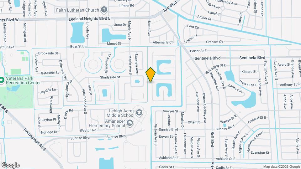 391 Shadow Lakes Dr Map and Location Details