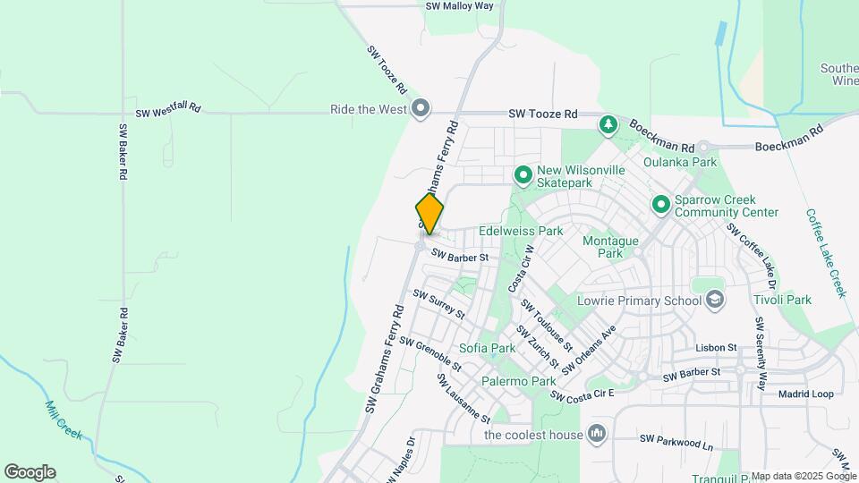 12021 SW Barber St Mapa y Detalles de la Ubicación