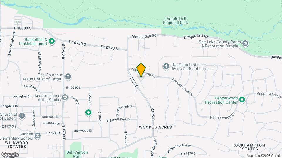 10924 Pleasant View Dr Map and Location Details