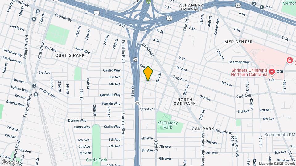 2831 32nd St Map and Location Details