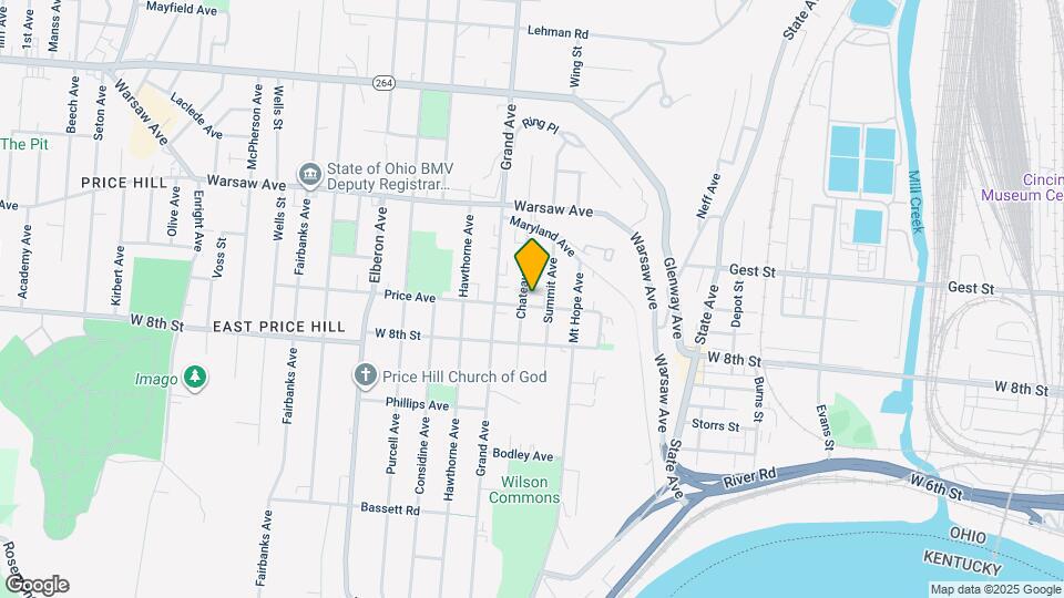 2822 Price Ave Map and Location Details