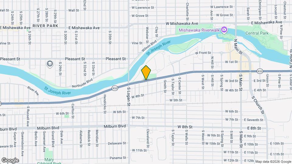 River Park Apartments Map and Location Details
