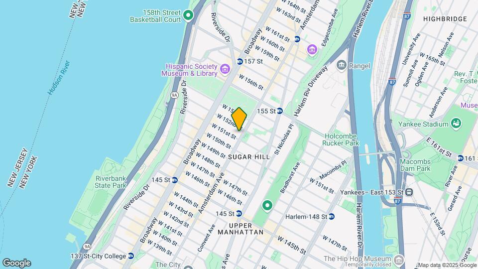 1848 Amsterdam Ave Map and Location Details