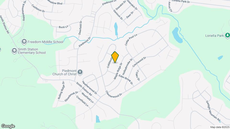 10708 Bentwood Ct Map and Location Details