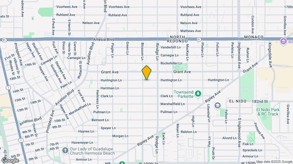 2104 Huntington Ln Map and Location Details