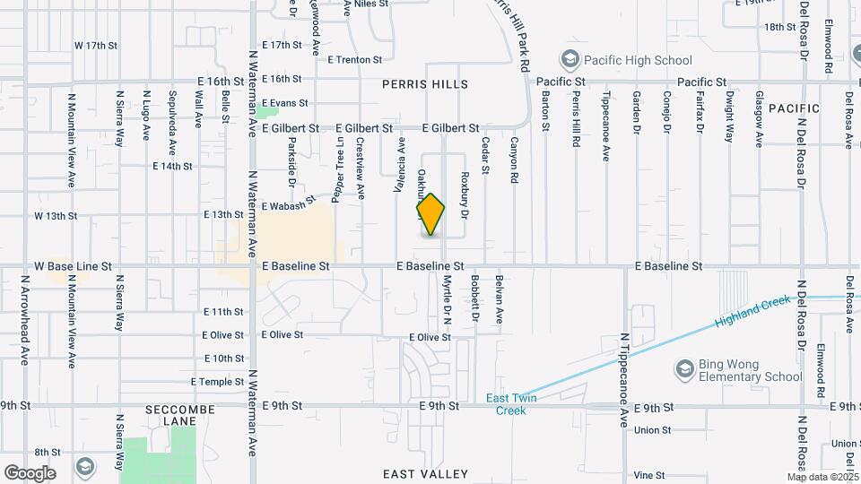 1235 Oakhurst Dr Map and Location Details