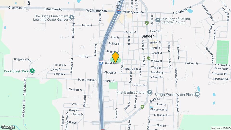 1014 Wood St Map and Location Details