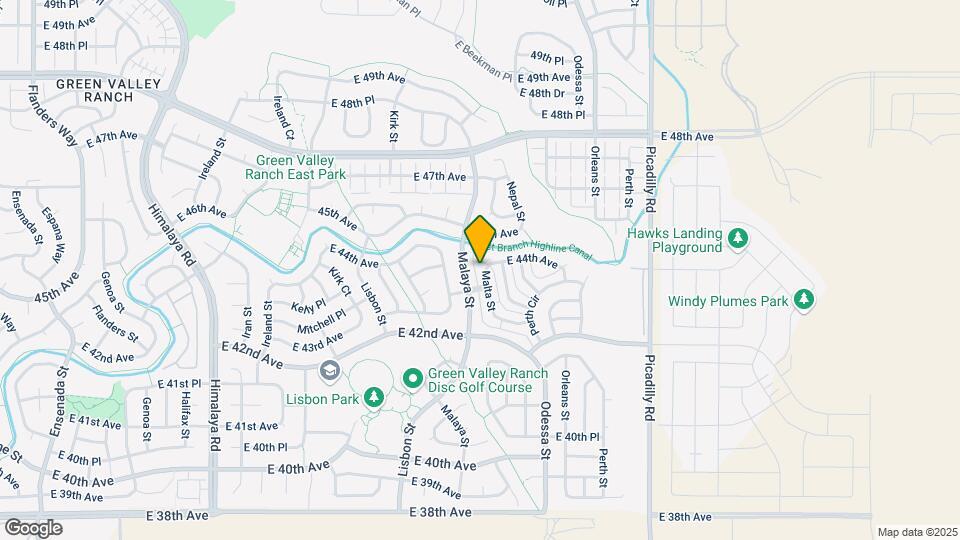 4371 Malta St Map and Location Details
