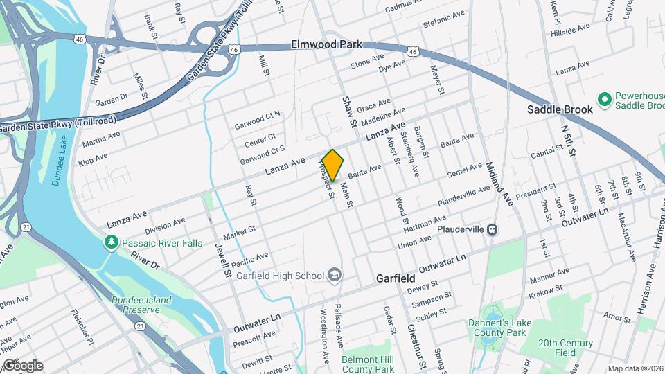 140 Prospect St Map and Location Details