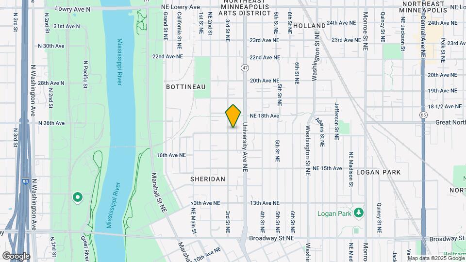 301 17th Ave NE Mapa y Detalles de la Ubicación