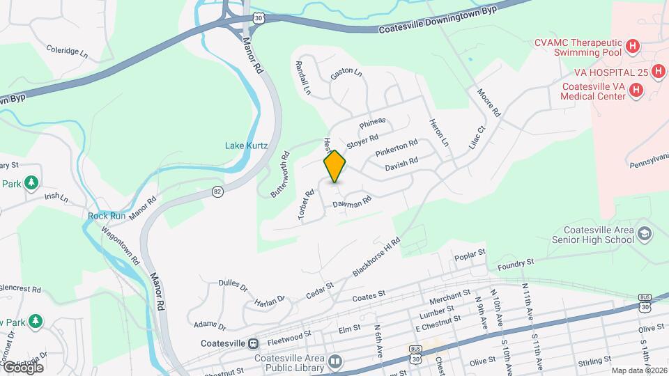 1607 Hulnick Rd Map and Location Details