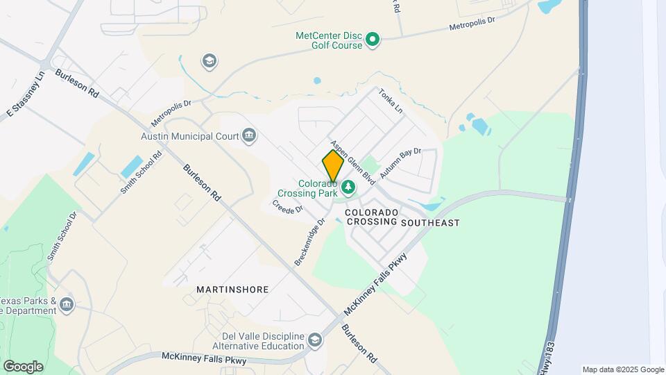 7216 Vail Ridge St Map and Location Details