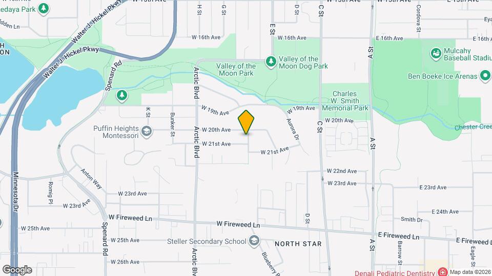 2000 Blueberry St Map and Location Details