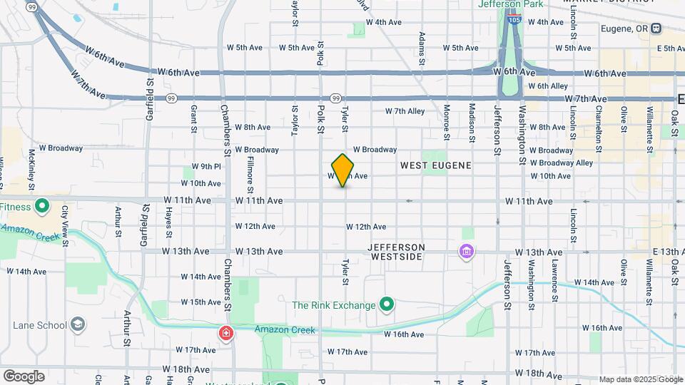 1060 Tyler St Map and Location Details