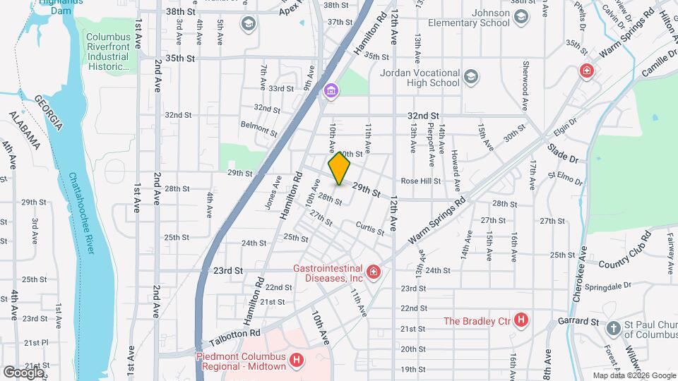 2812 Beacon Ave Map and Location Details