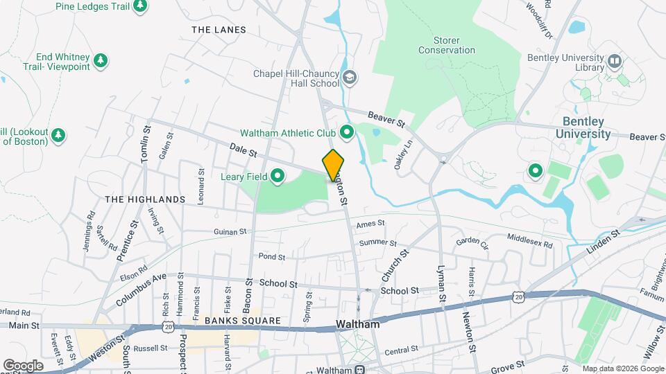 186 Lexington St, Unit 9 Mapa y Detalles de la Ubicación