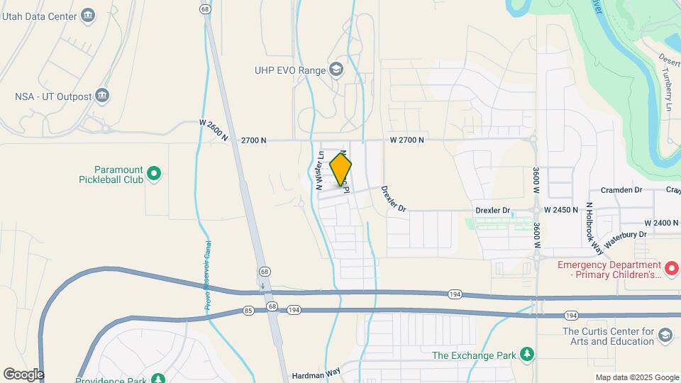 4415 W Glendon Dr Map and Location Details