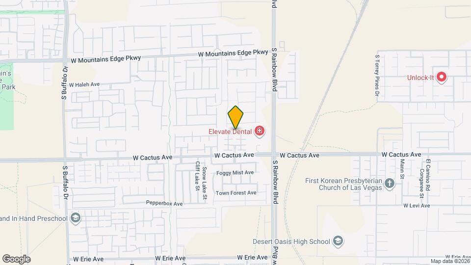 10417 Badger Ravine St Map and Location Details