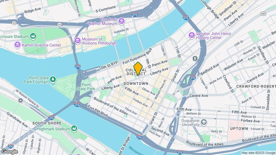 643 Liberty Ave Map and Location Details