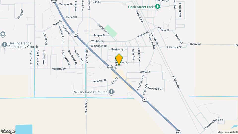 519 Plaza Ave Map and Location Details