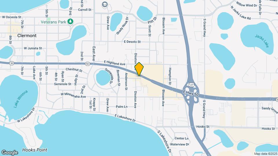 540 Almond St Map and Location Details