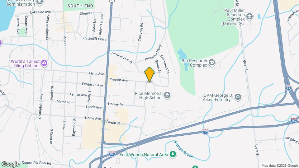 67 Proctor Ave, Unit Tiny Home Map and Location Details