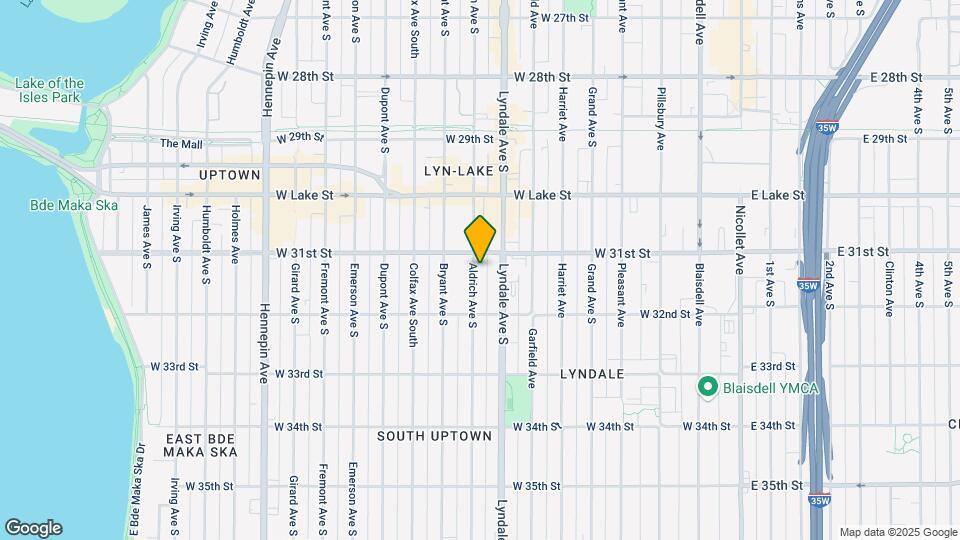 3115 Aldrich Ave S Map and Location Details