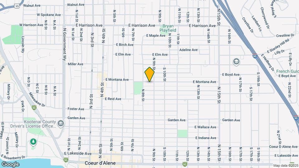 814 E Montana Ave Map and Location Details