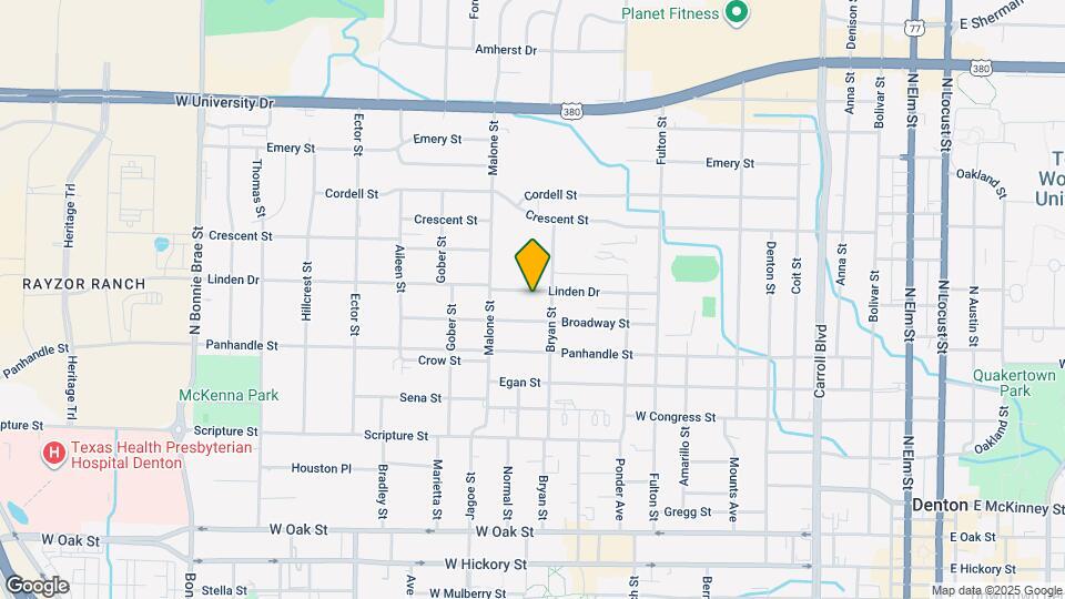 1413 Linden Dr Map and Location Details