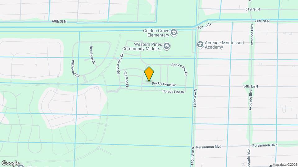 13939 Prickly Cone Cv Map and Location Details