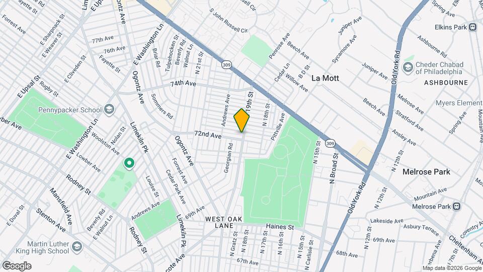 1901A 72nd Ave Map and Location Details