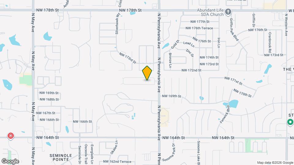 2229 NW 170th St Map and Location Details
