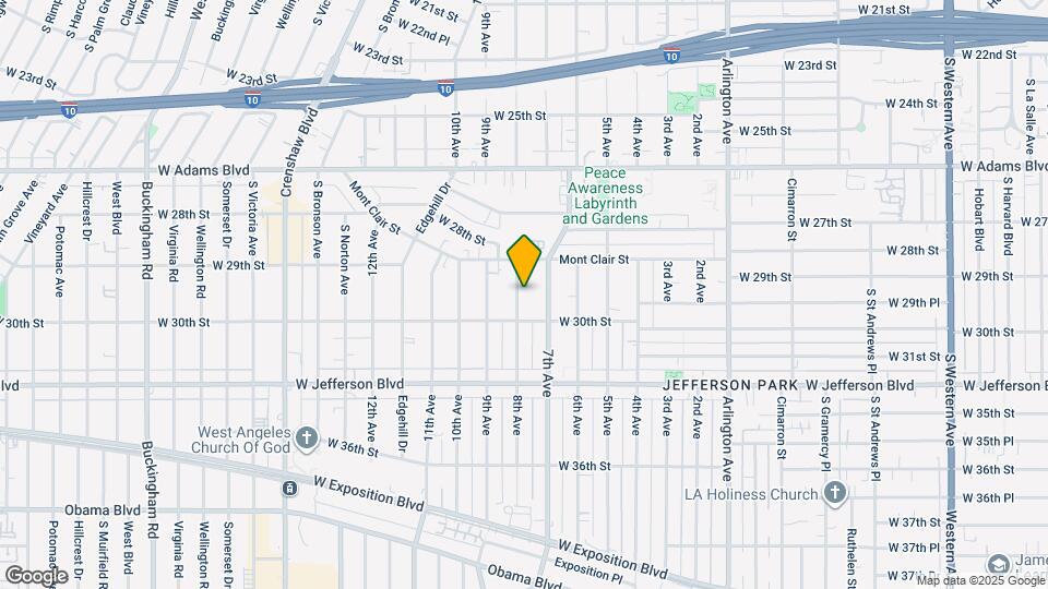 2922 8th Ave Map and Location Details