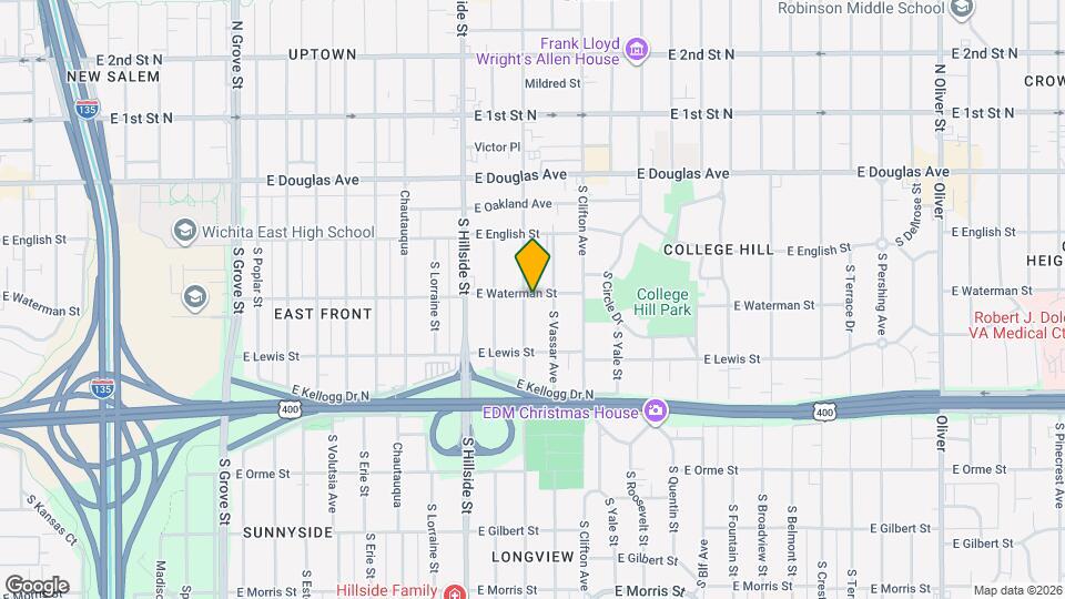 304 S Rutan St Map and Location Details