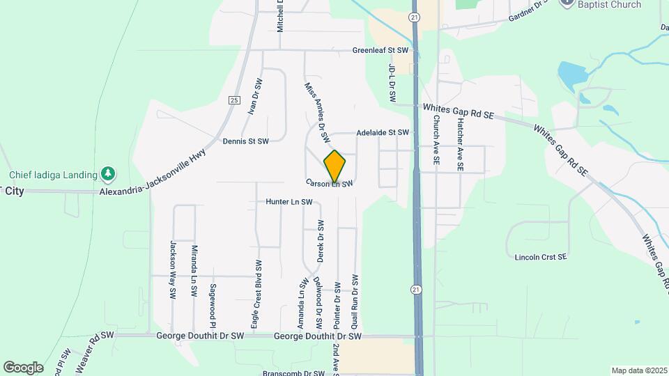 926 Carson Ln SW Map and Location Details