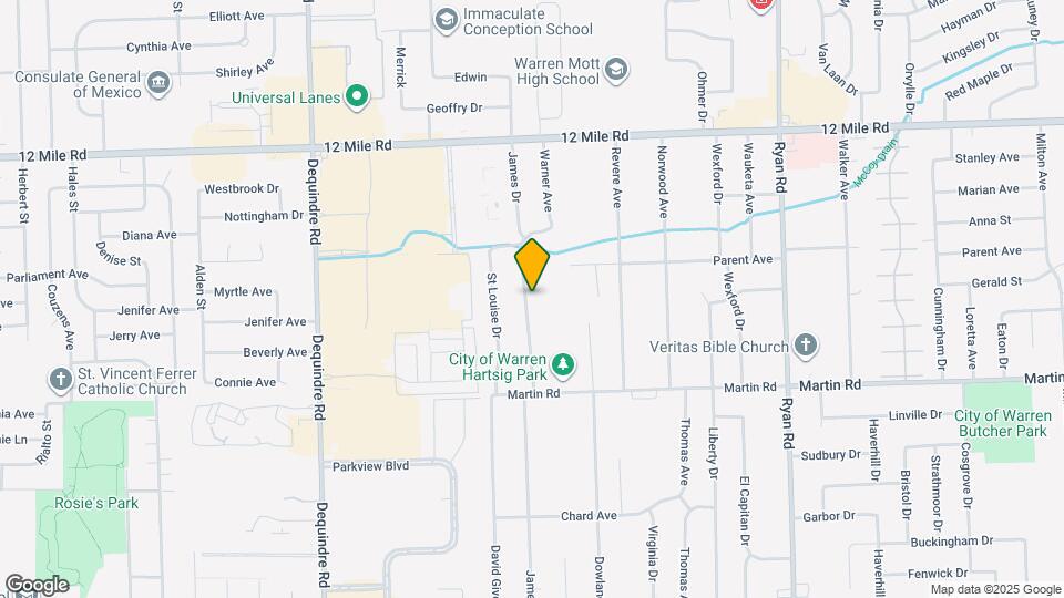 28314 James Dr Map and Location Details