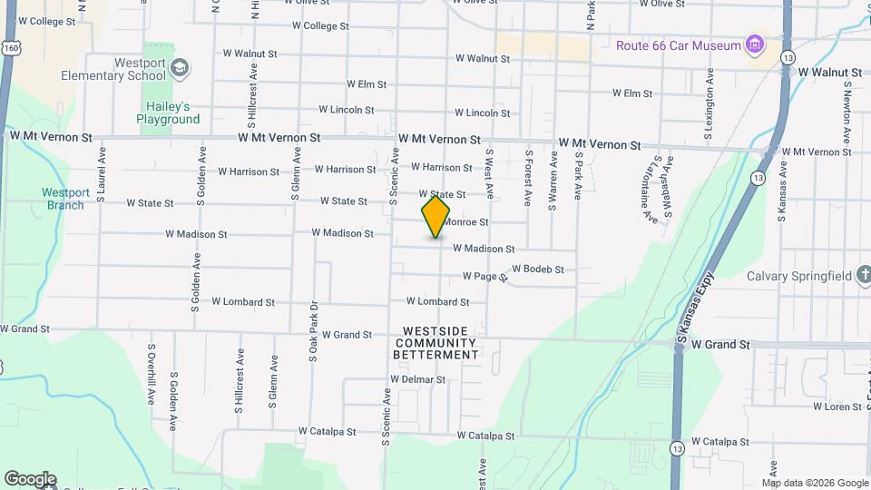 2603 W Madison St Map and Location Details