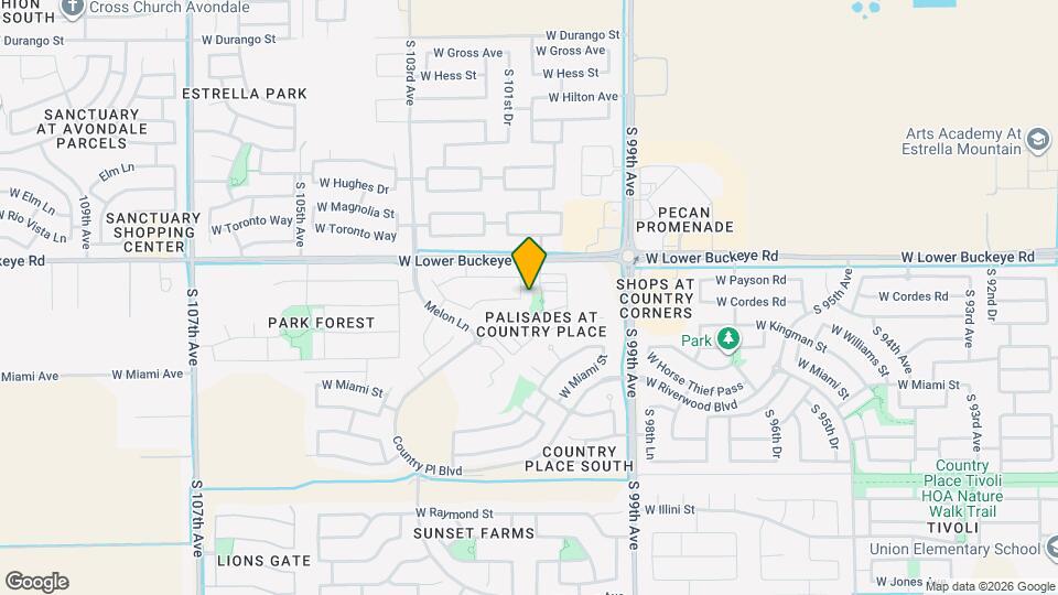 2813 S 101st Ave Map and Location Details