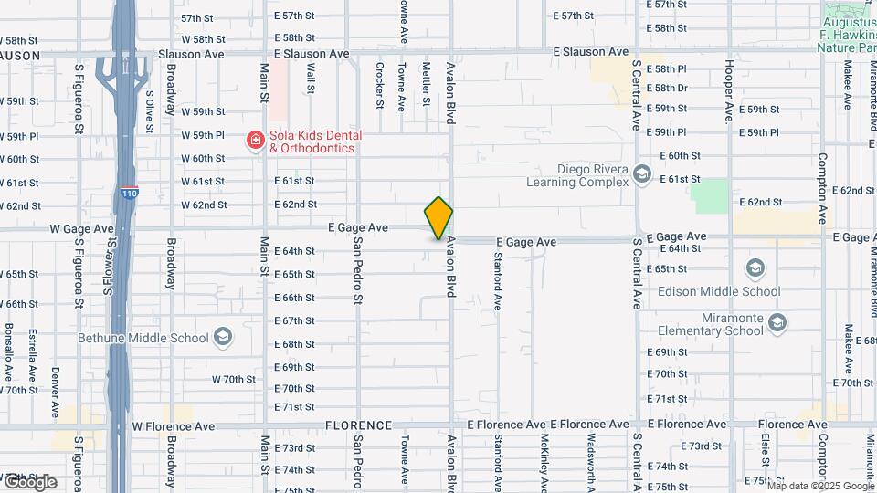 519 E 64th St Map and Location Details