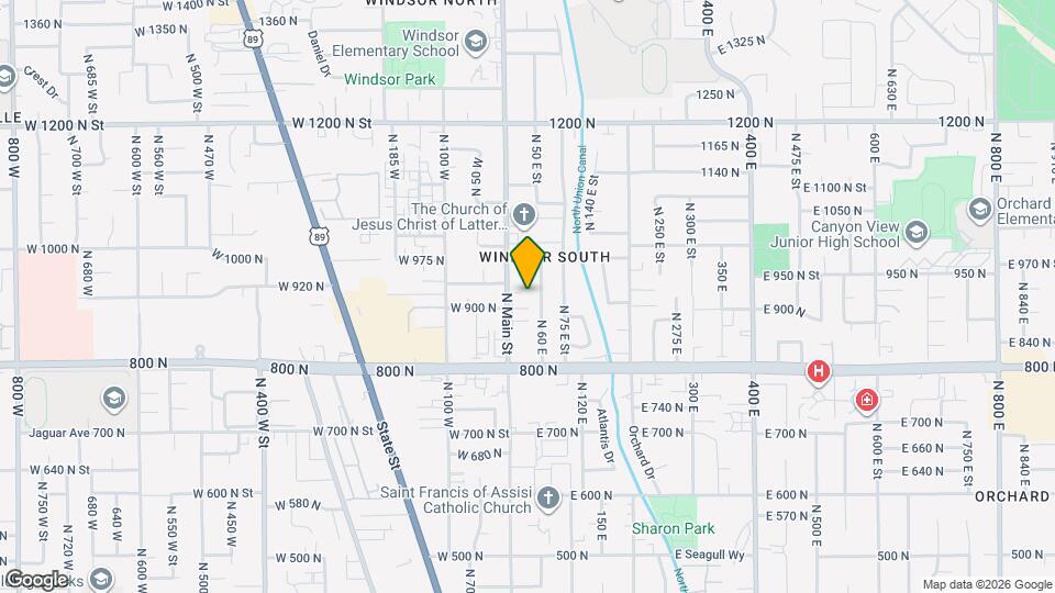 30 E 925 N St Map and Location Details