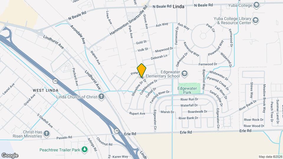 1751 Shoreline Dr Map and Location Details